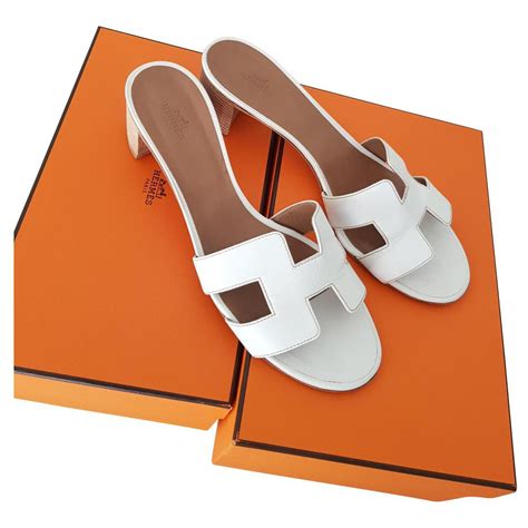 white hermes sandals women.